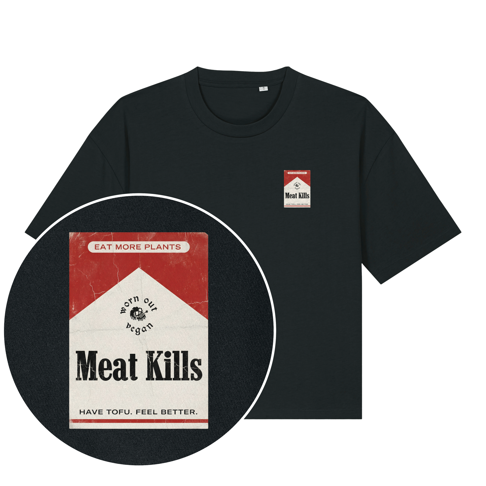 Meat Kills Women's Boxy T-Shirt