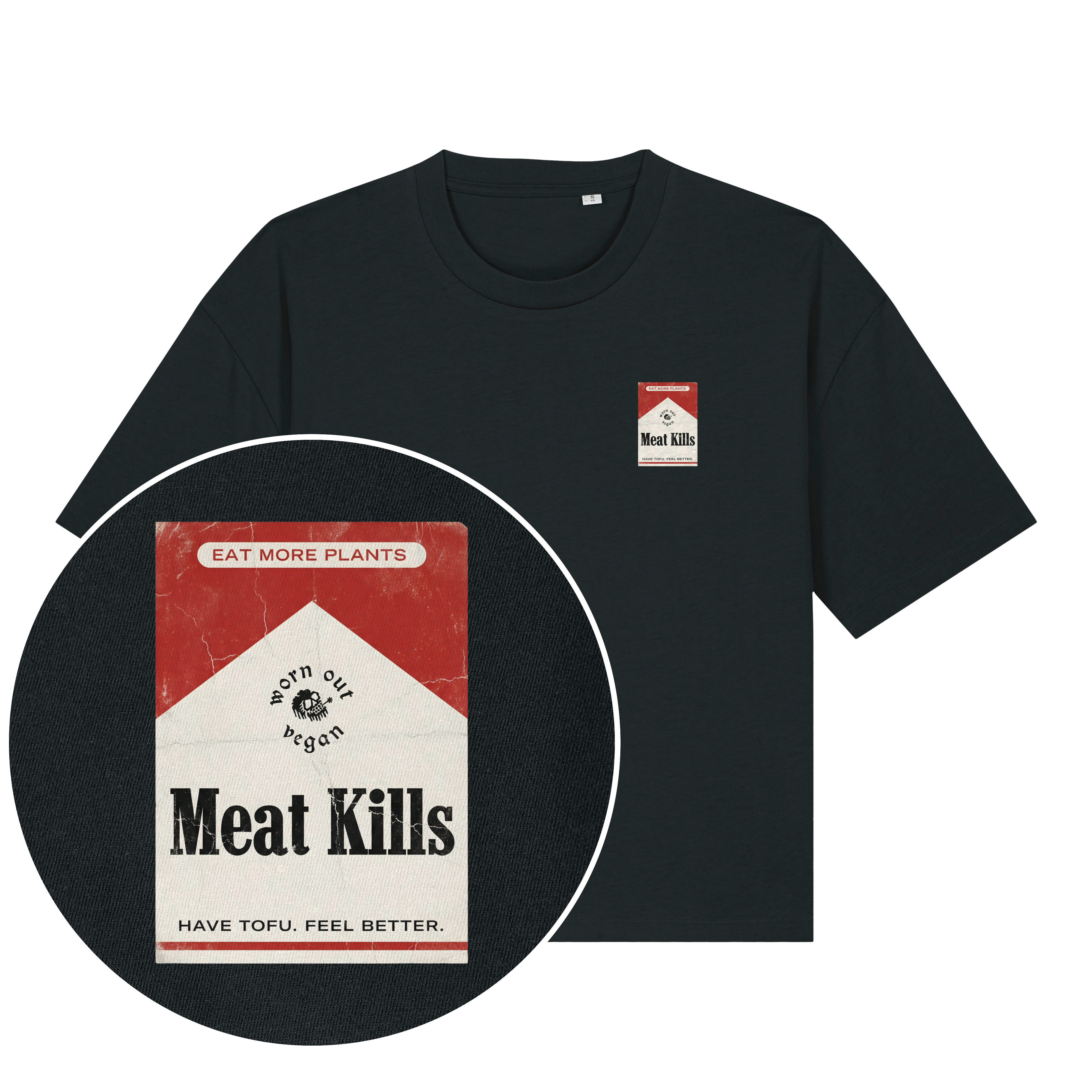 Meat Kills Women's Boxy T-Shirt