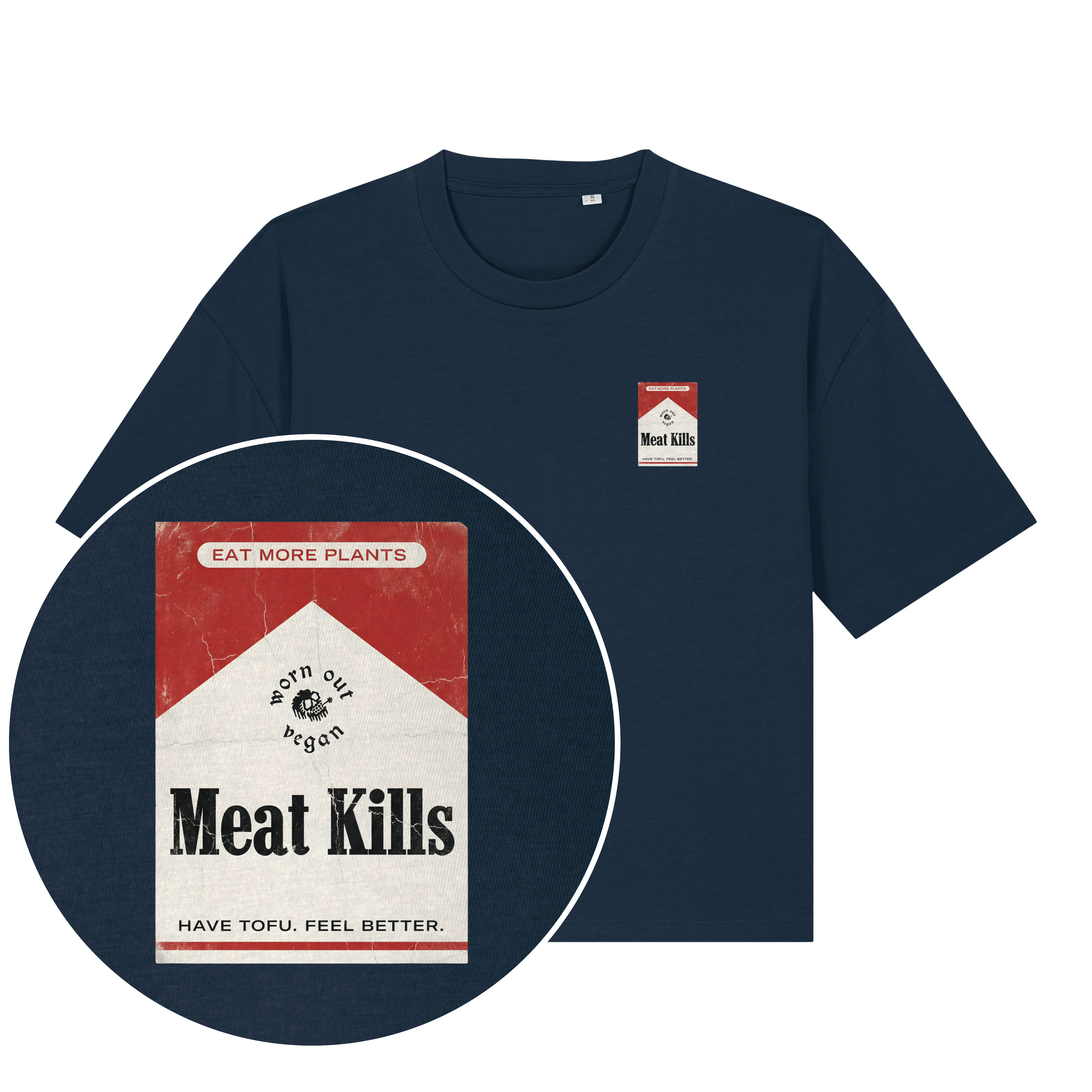 Meat Kills Women's Boxy T-Shirt