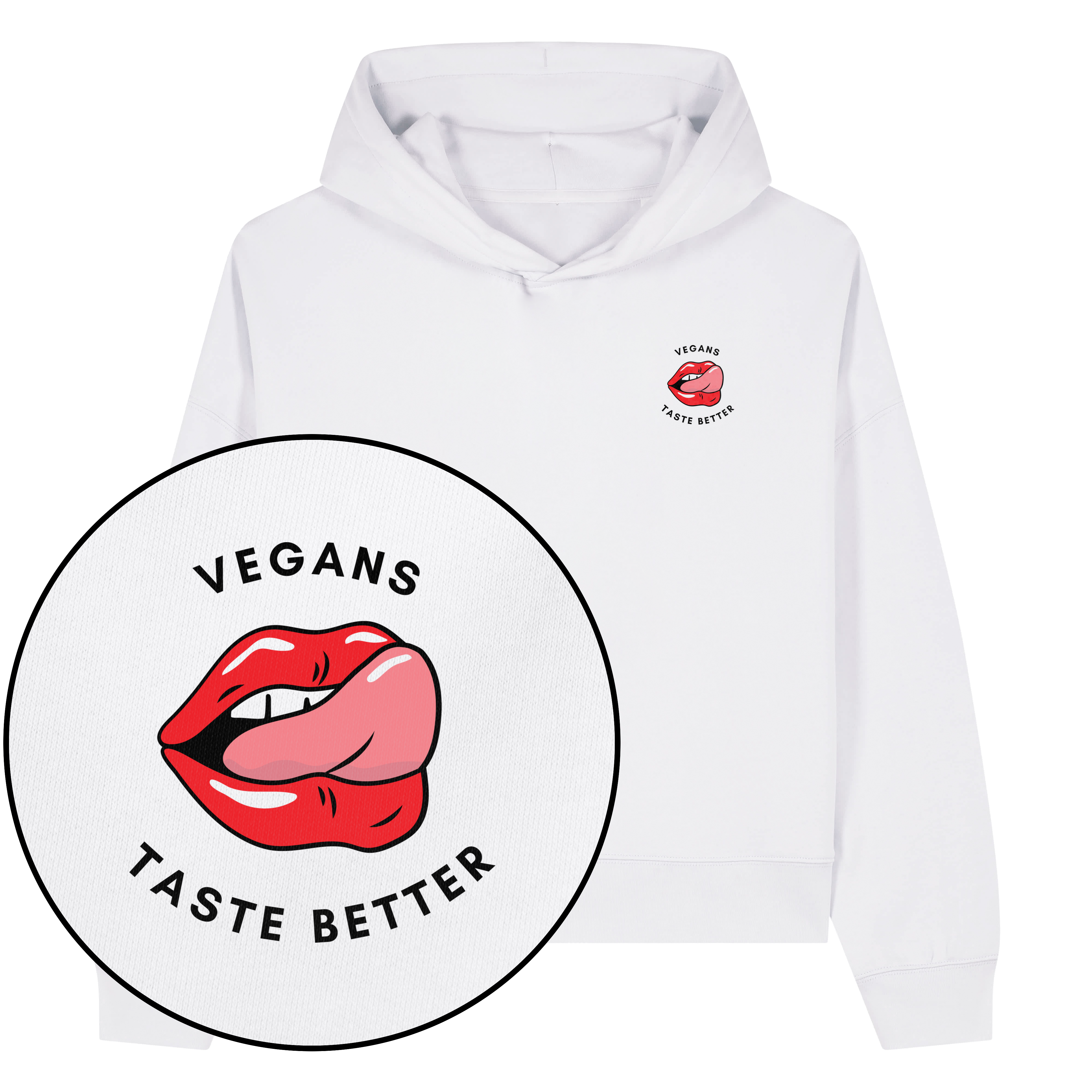 Vegans Taste Better Women's Hoodie