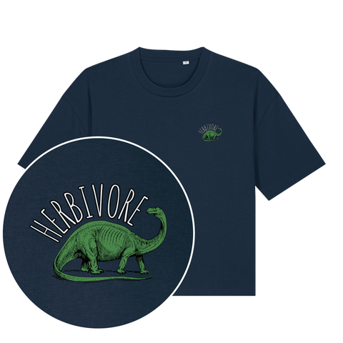 Herbivore Brontosaurus Boxy T-Shirt