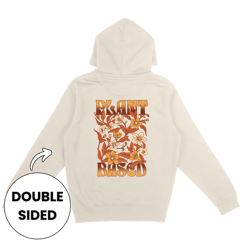 Plant-Based Flowers Streetwear Hoodie