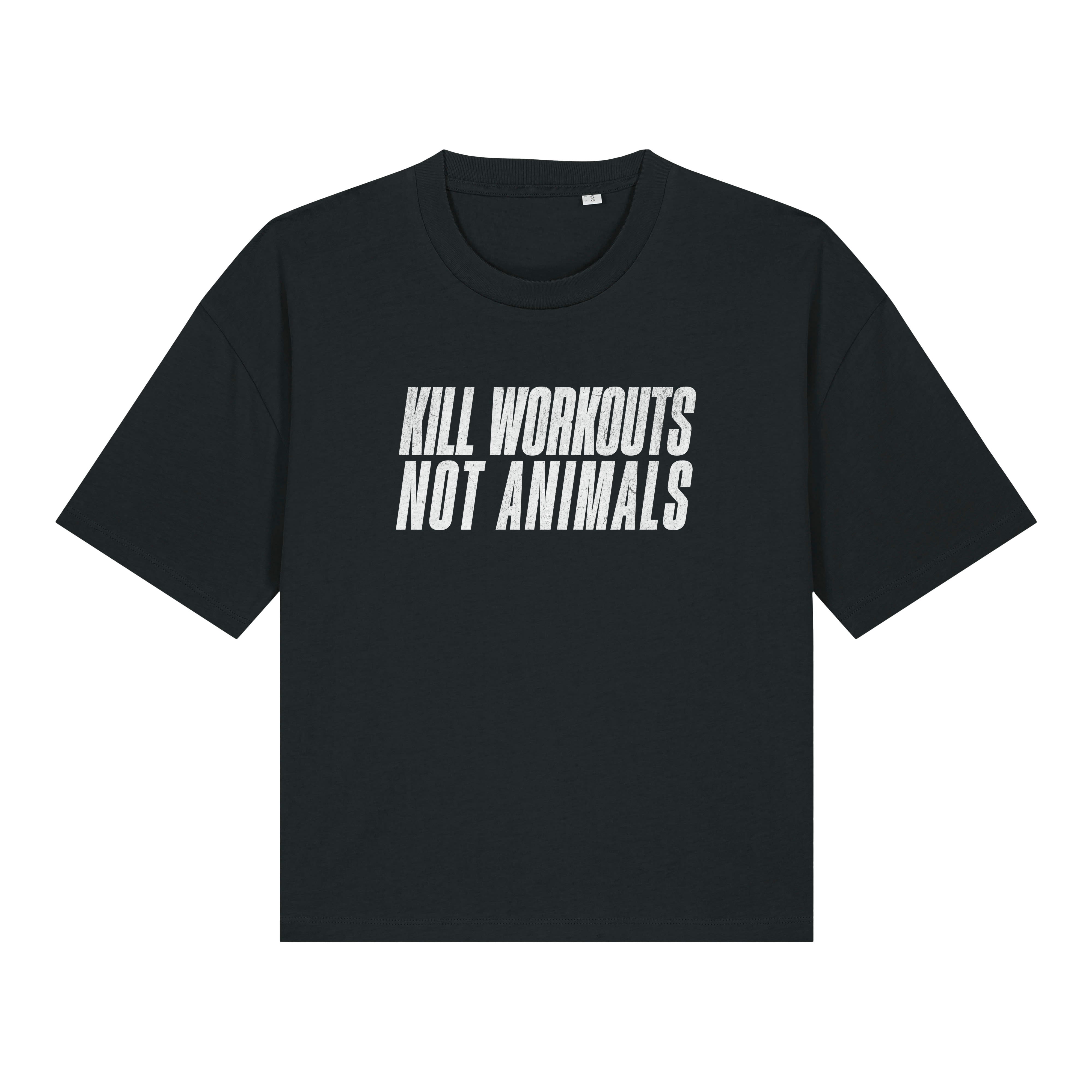 Kill Workouts Not Animals Women's Boxy T-Shirt