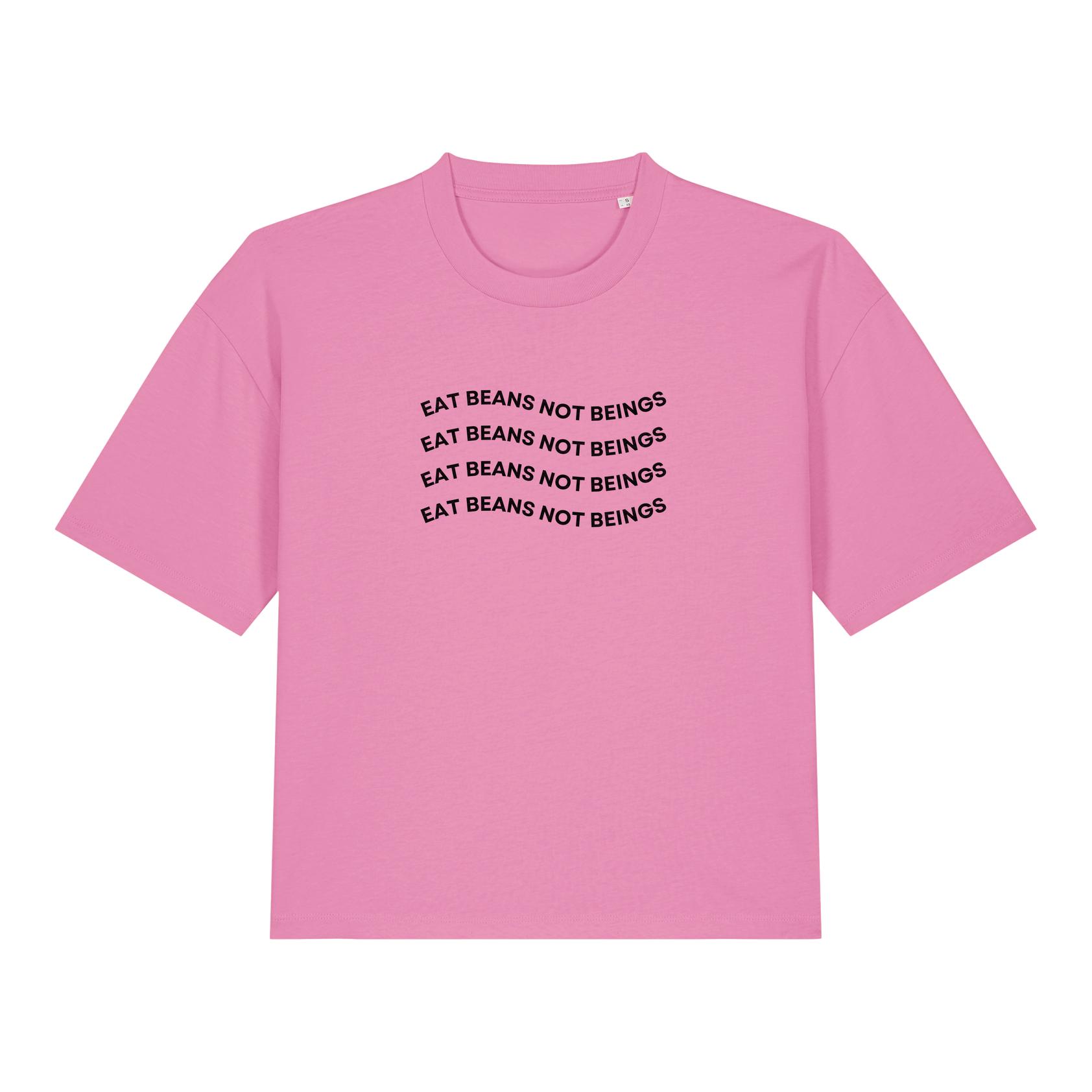 Eat Beans Not Beings Women's Boxy T-Shirt