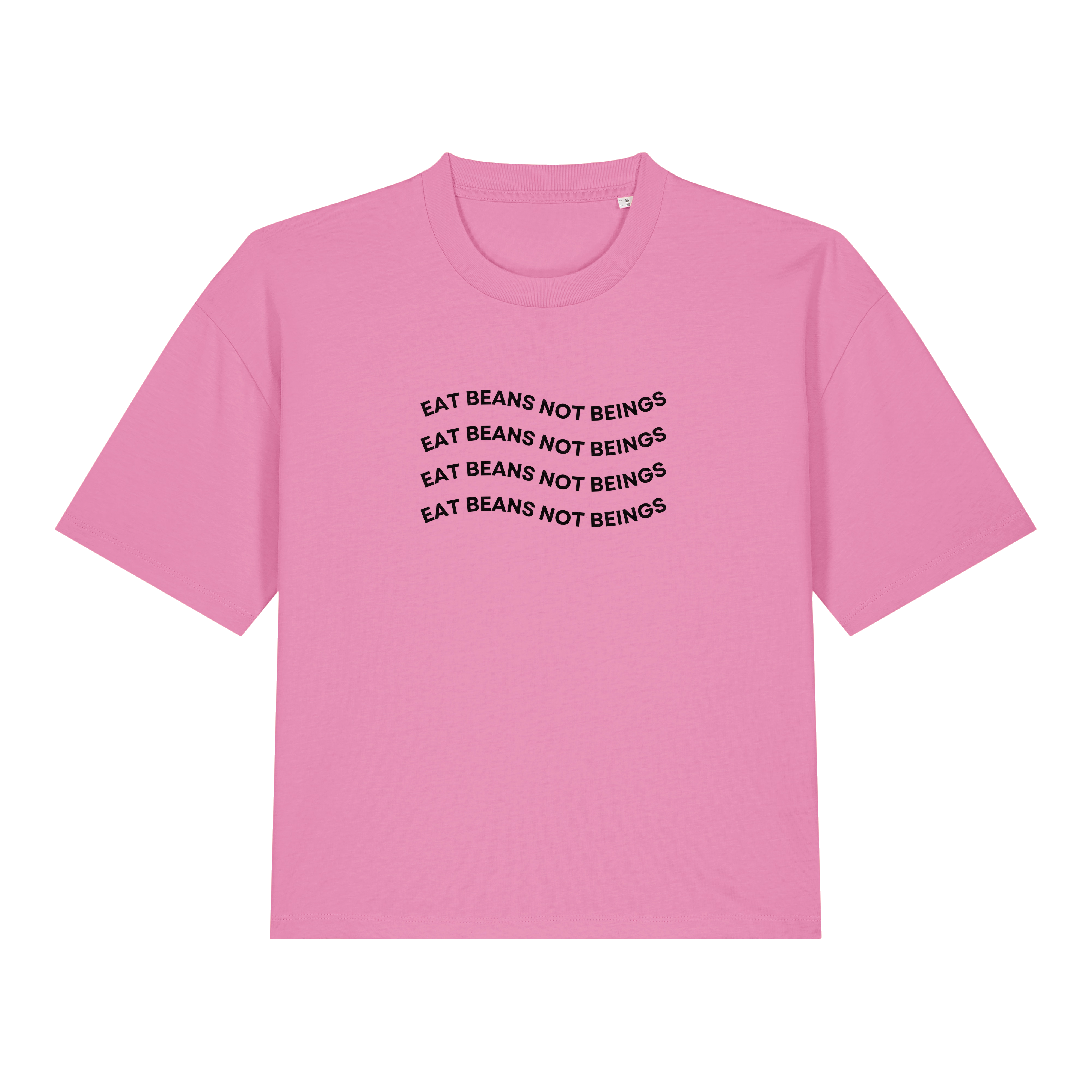 Eat Beans Not Beings Women's Boxy T-Shirt