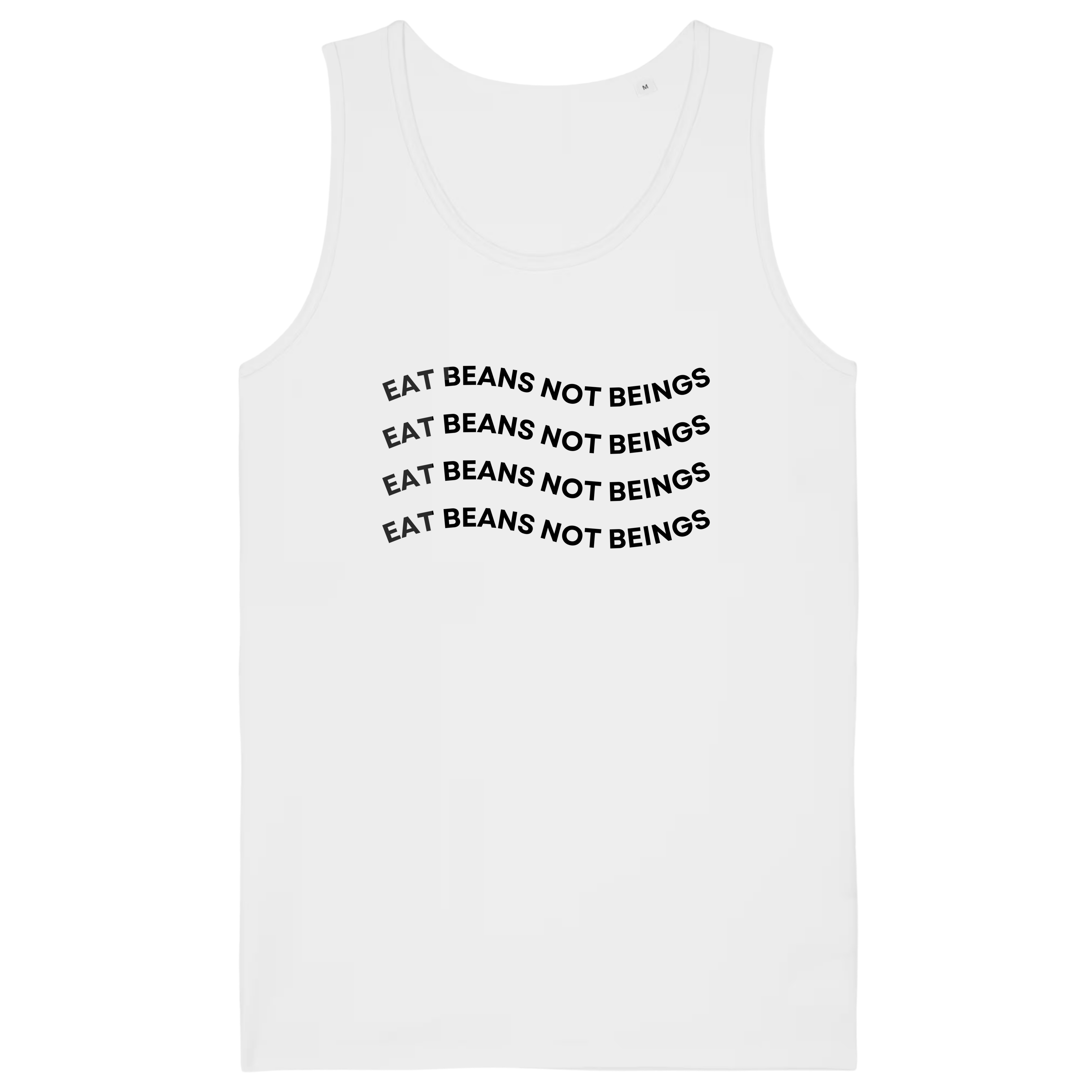 Eat Beans Not Beings Men's Tank Top