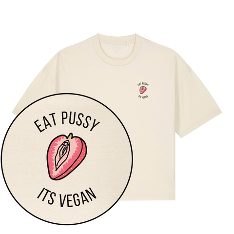 Eat Pussy It's Vegan Women's Boxy T-Shirt