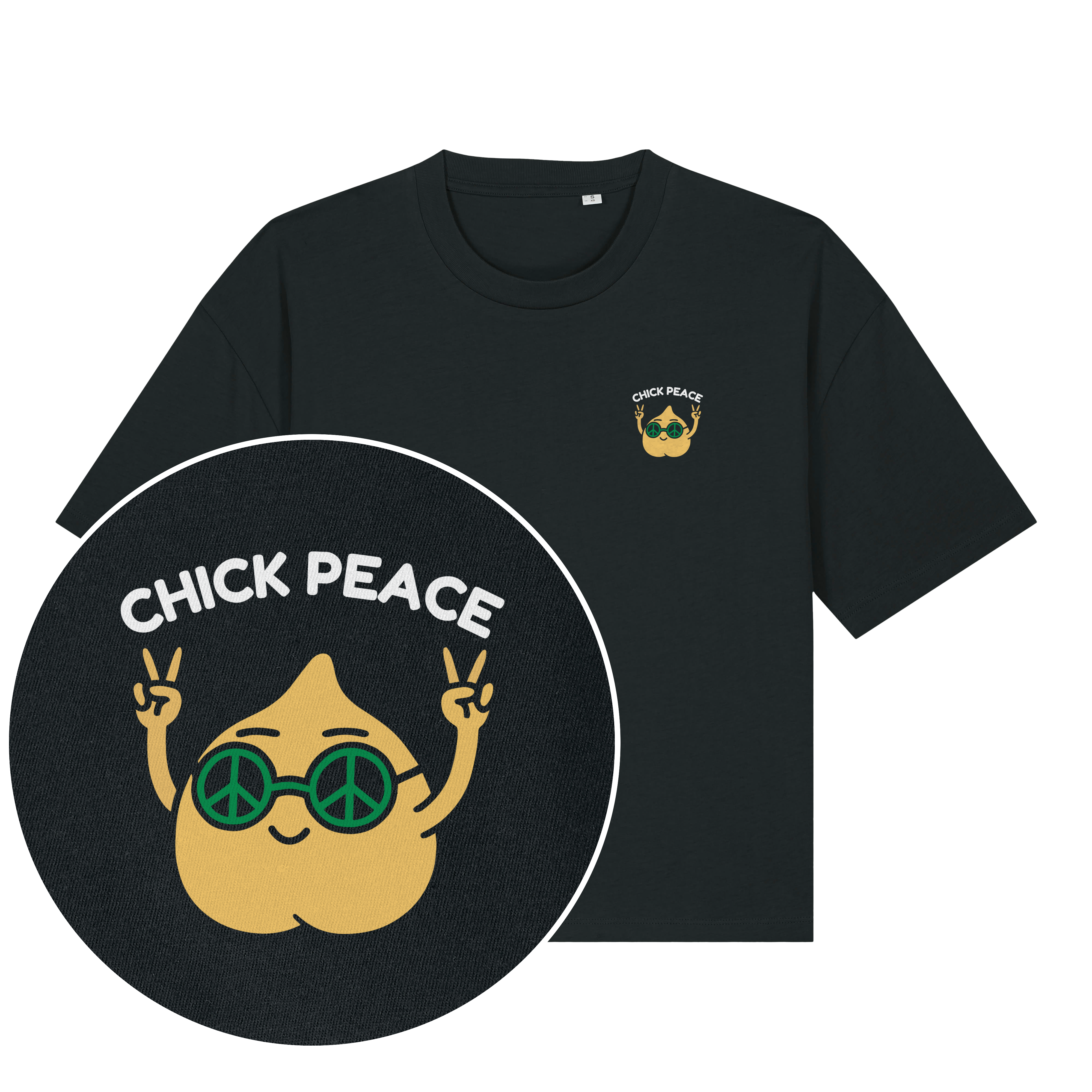 Chick Peace Women's Boxy T-Shirt