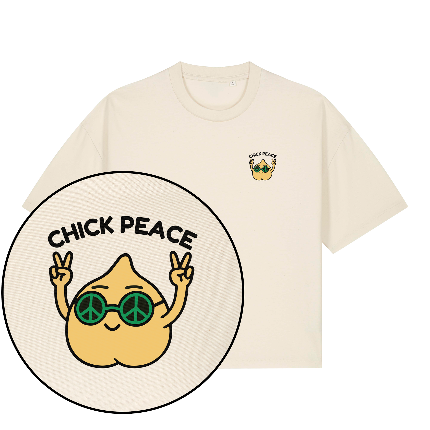 Chick Peace Women's Boxy T-Shirt