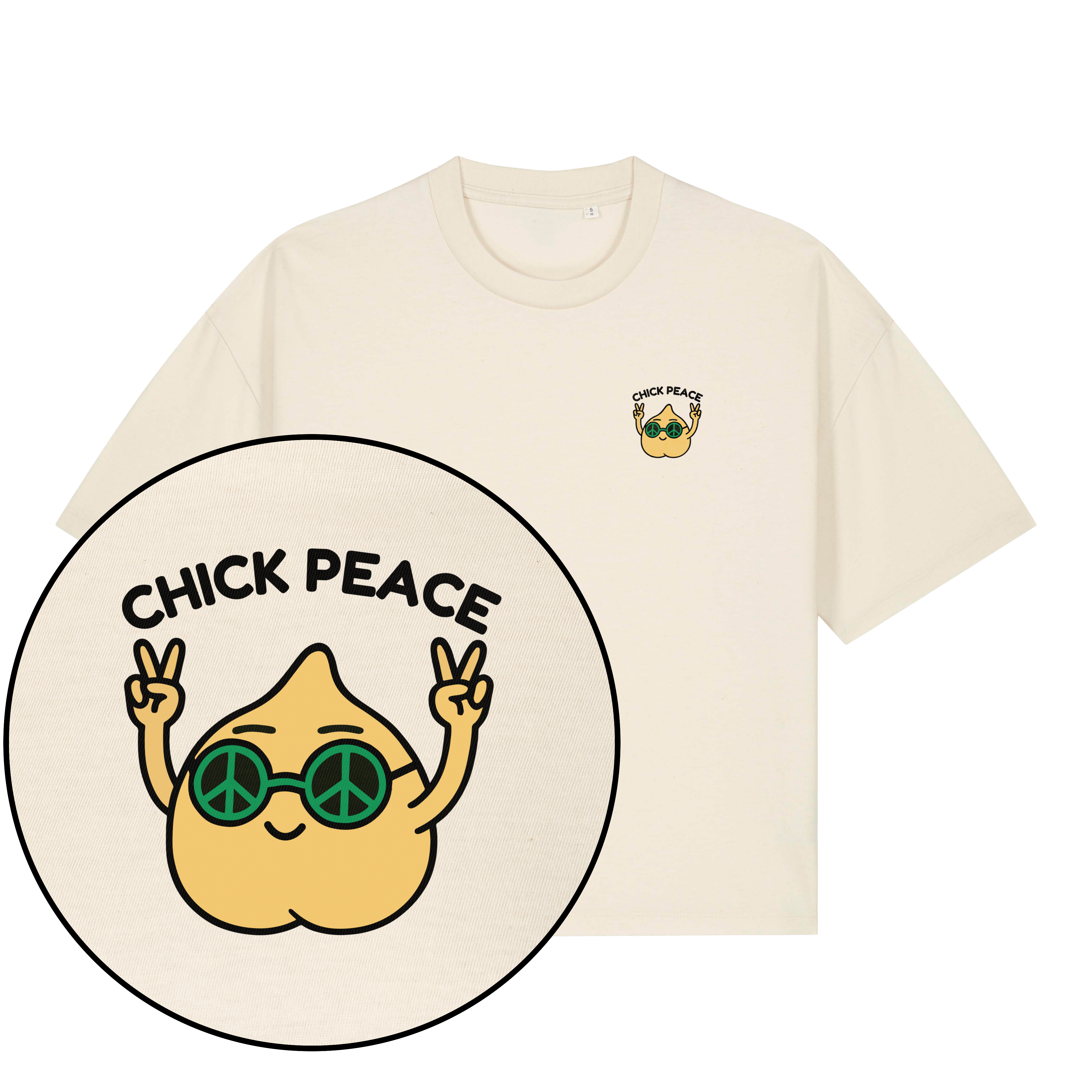 Chick Peace Women's Boxy T-Shirt