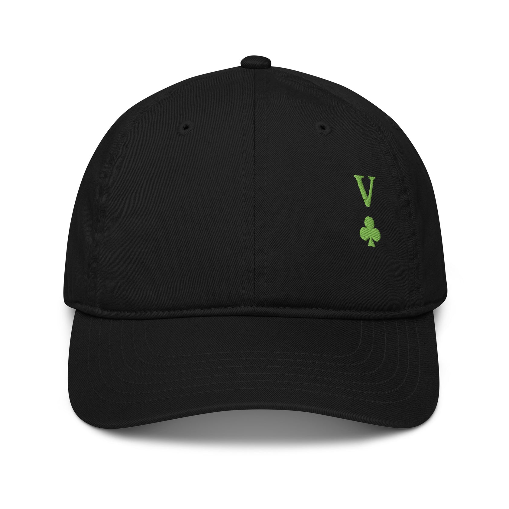 Poker Card Embroidered Cap